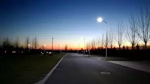 Bild einer Straßenbeleuchtung